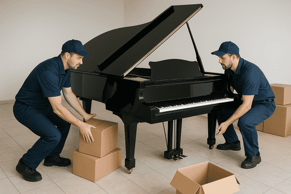 جابجایی پیانو