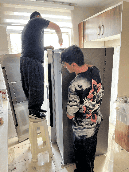 کارگر اسباب‌ کشی در تهران